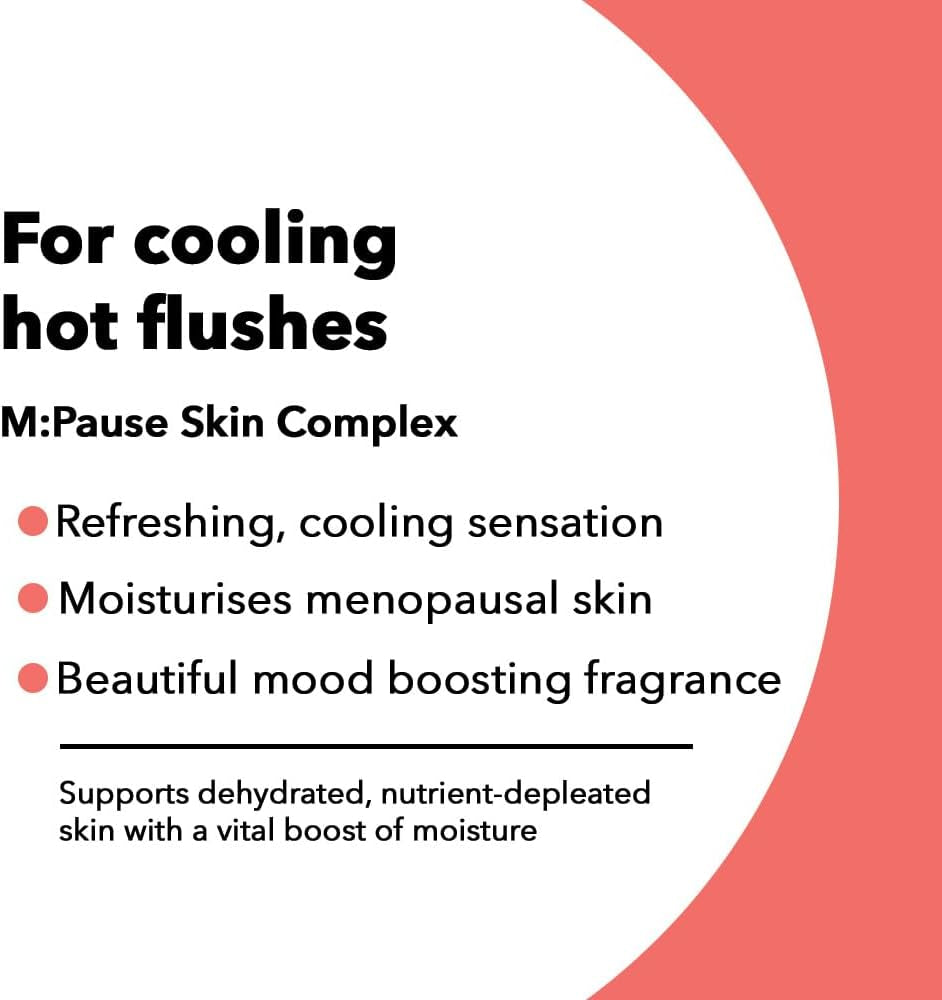 The Solution Menopause Cooling Crème-Gel Body Moisturiser (200Ml). Hydrating Night & Day Cream with Marine Pro Collagen, Vegan & Cruelty Free Moisturising Cream with Menopause Complex for Hot Flushes